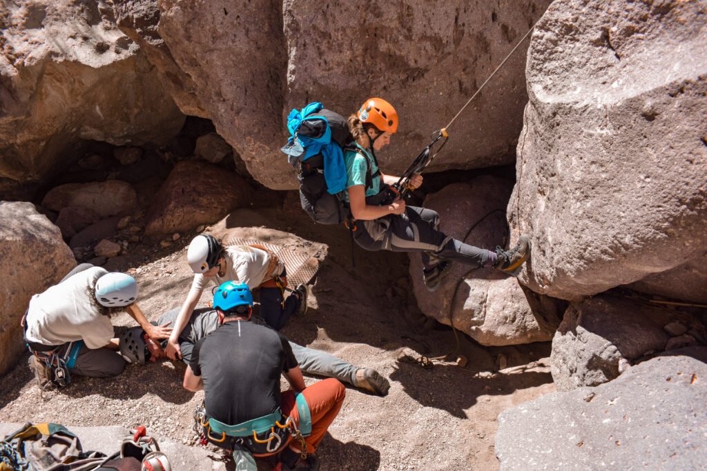Simulacro atención en ambientes agrestes